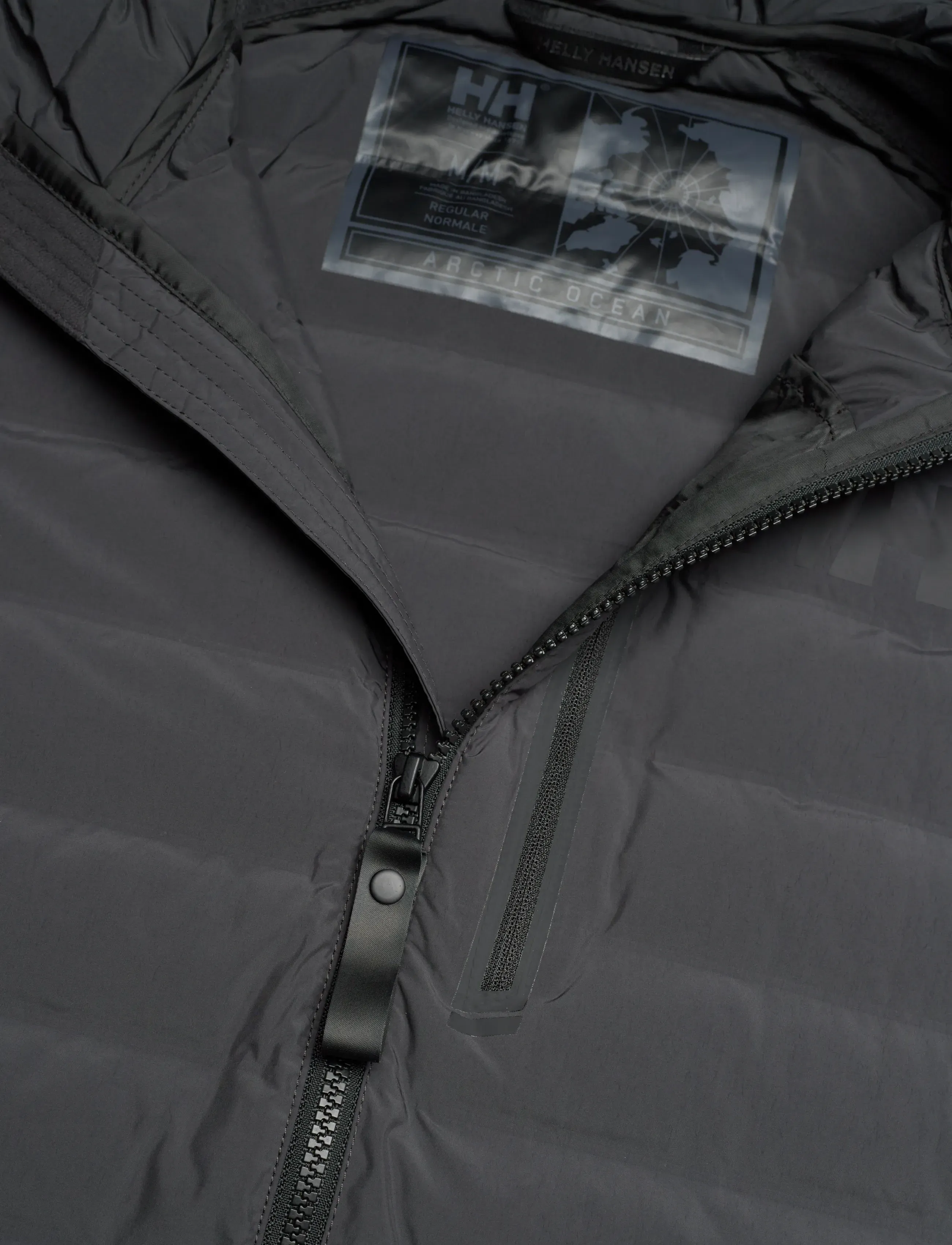 Helly Hansen - ARCTIC OCEAN HYBRID INSULATOR - daunenjacken - ebony - 2