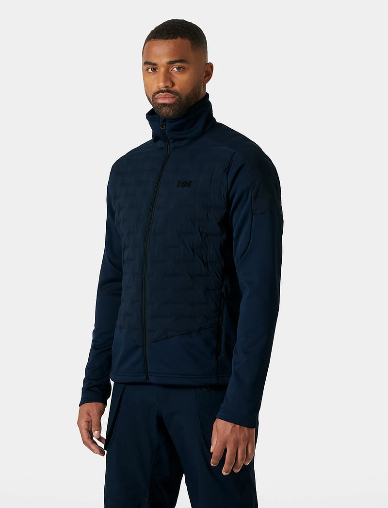 Helly Hansen - HP HYBRID STRETCH INSULATOR - outdoor jackets - navy - 0