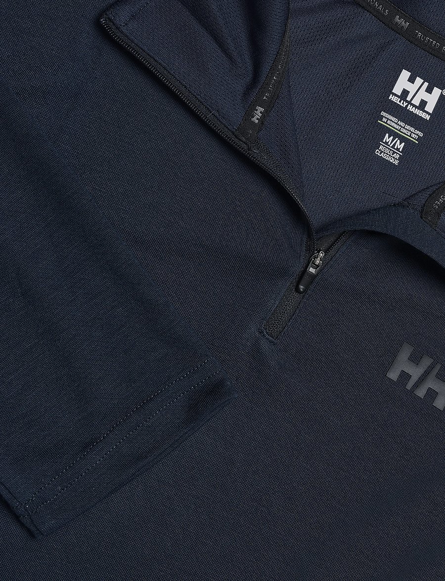 Helly Hansen - HP 1/2 ZIP PULLOVER 2.0 - fleece og mellemlag - navy - 2