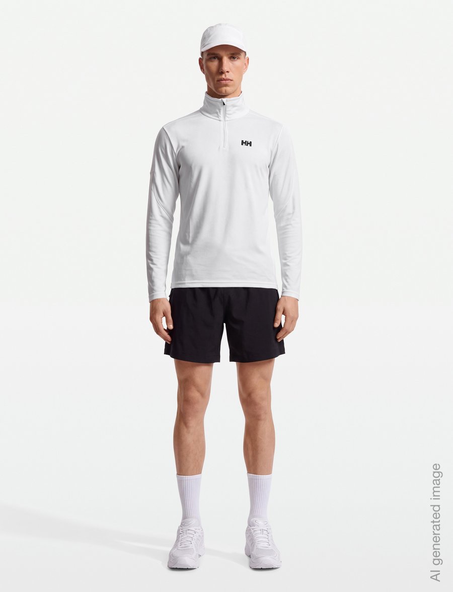Helly Hansen - HP 1/2 ZIP PULLOVER 2.0 - langarmshirts - white - 0