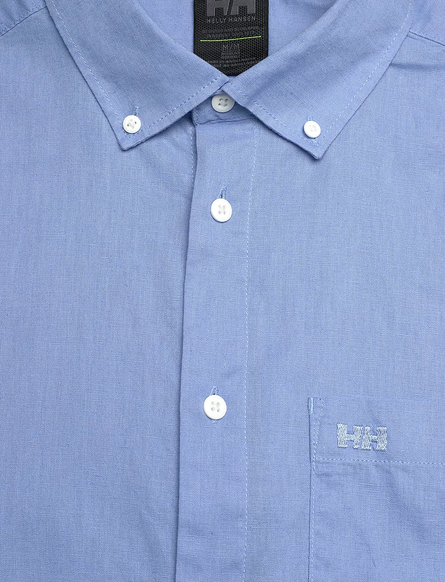 Helly Hansen - CLUB LS SHIRT - koszulki i t-shirty - bright blue - 2