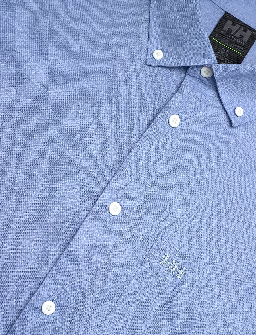Helly Hansen - CLUB LS SHIRT - koszulki i t-shirty - bright blue - 3