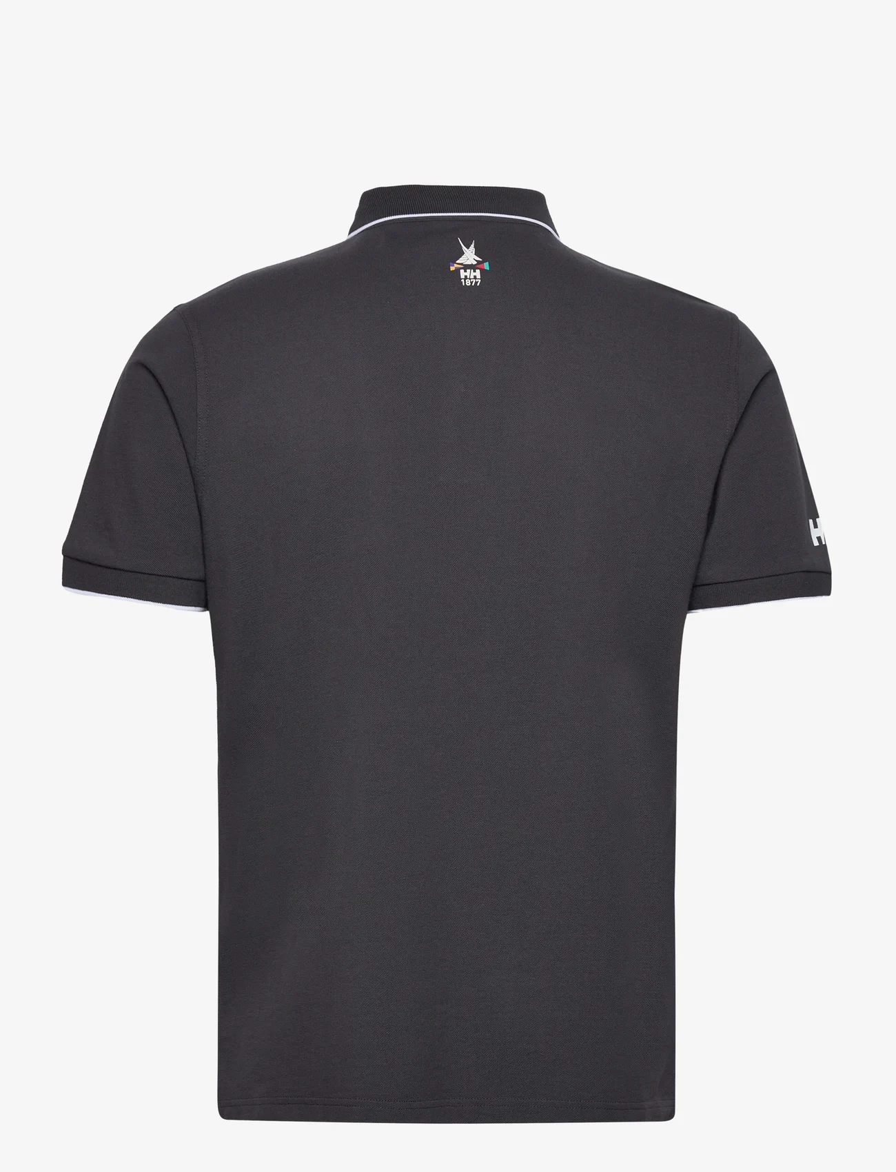 Helly Hansen - SKAGERRAK POLO - short-sleeved polos - ebony - 1