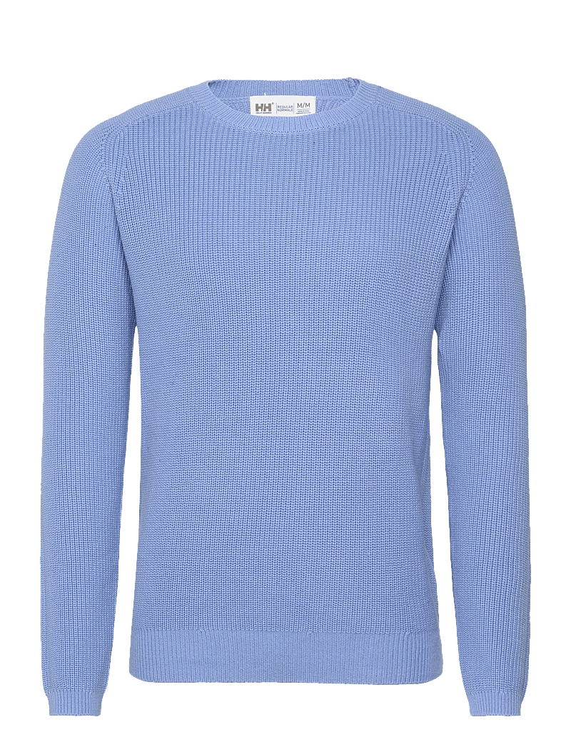 Helly Hansen - DOCK RIBKNIT SWEATER - sweatshirts - bright blue - 0