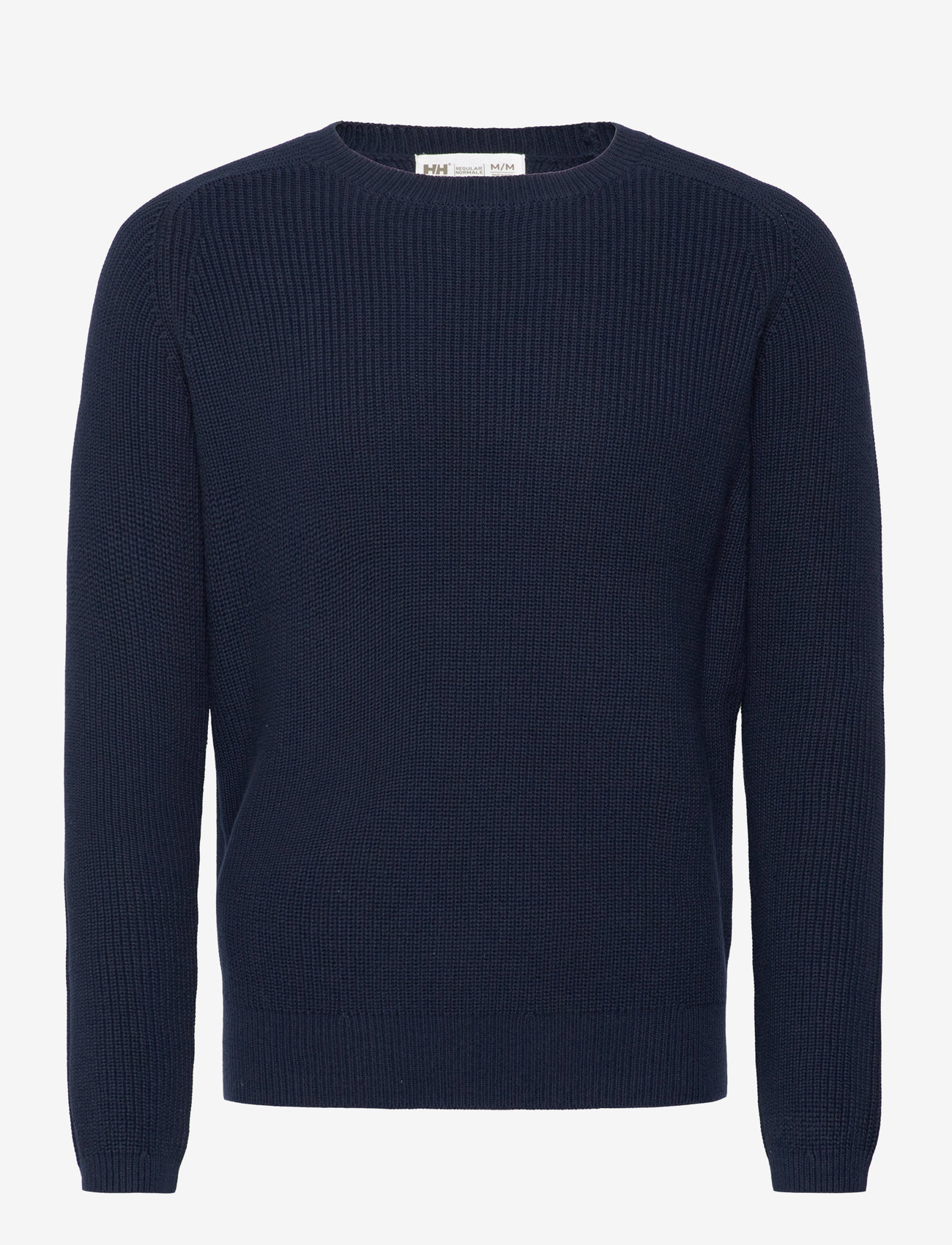 Helly Hansen - DOCK RIBKNIT SWEATER - dressipluusid - navy - 0