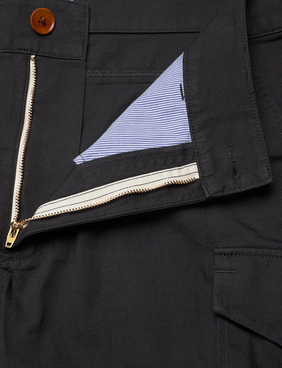Helly Hansen - DOCK CARGO SHORTS - outdoorshorts - ebony - 3