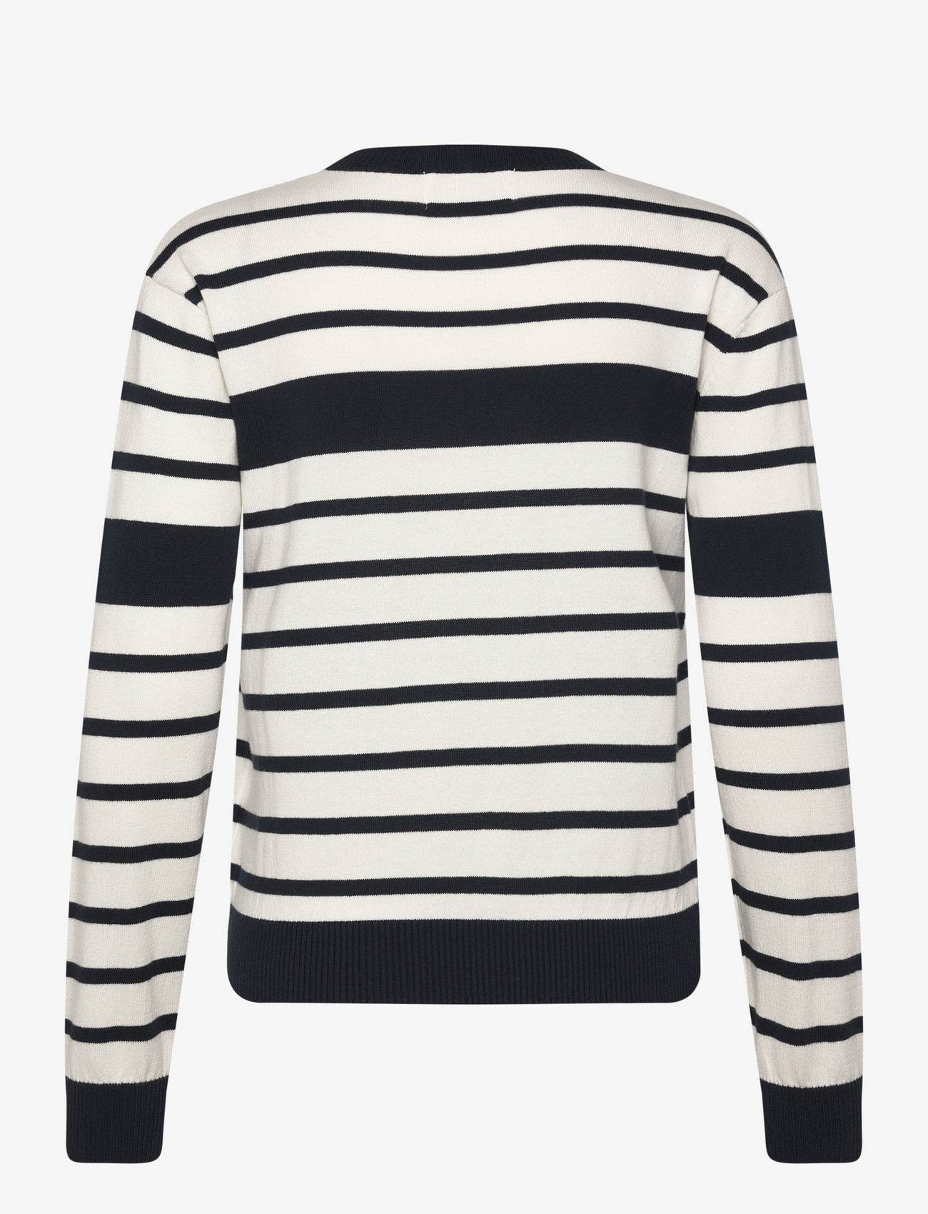 Helly Hansen - W SKAGEN SWEATER 2.0 - dressipluusid ja pusad - navy stripe - 1