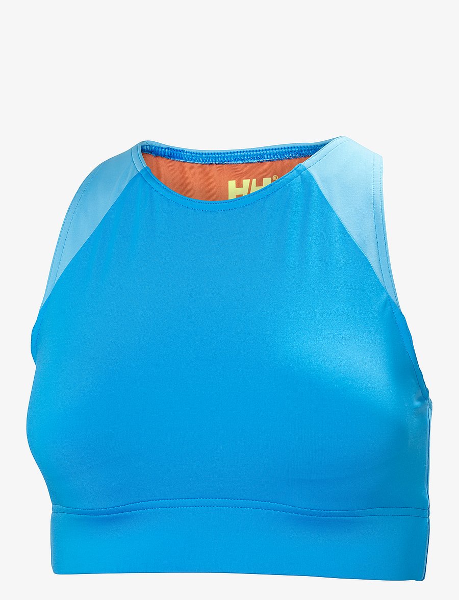 Helly Hansen - W HP CROPPED TOP - crop-tops - cyan - 1