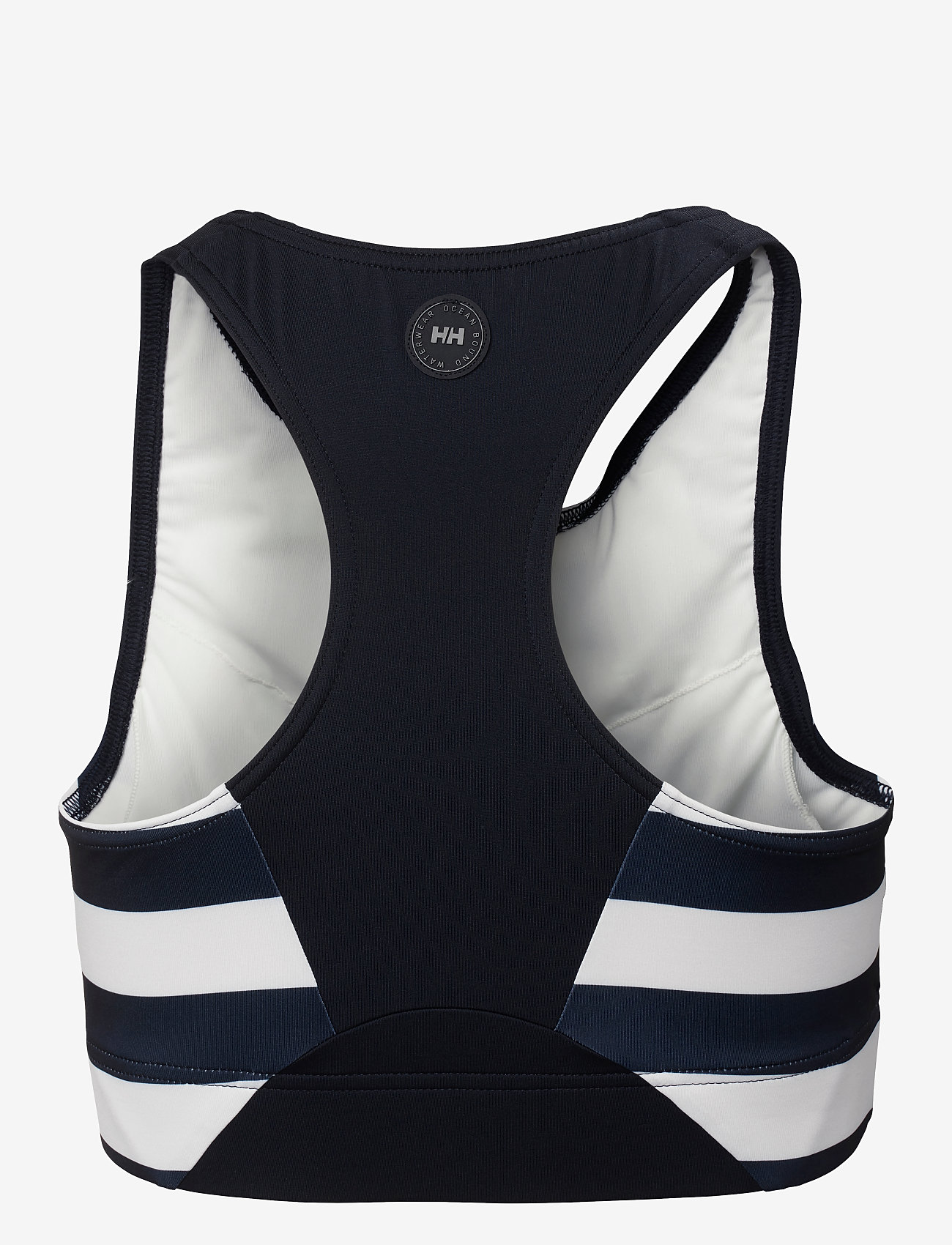 Helly Hansen - W HP CROPPED TOP - crop-tops - navy stripe - 1