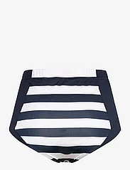 Helly Hansen - W WATERWEAR HIGH WAIST BOTTOM - bikinibroekjes met hoge taille - navy stripe - 1