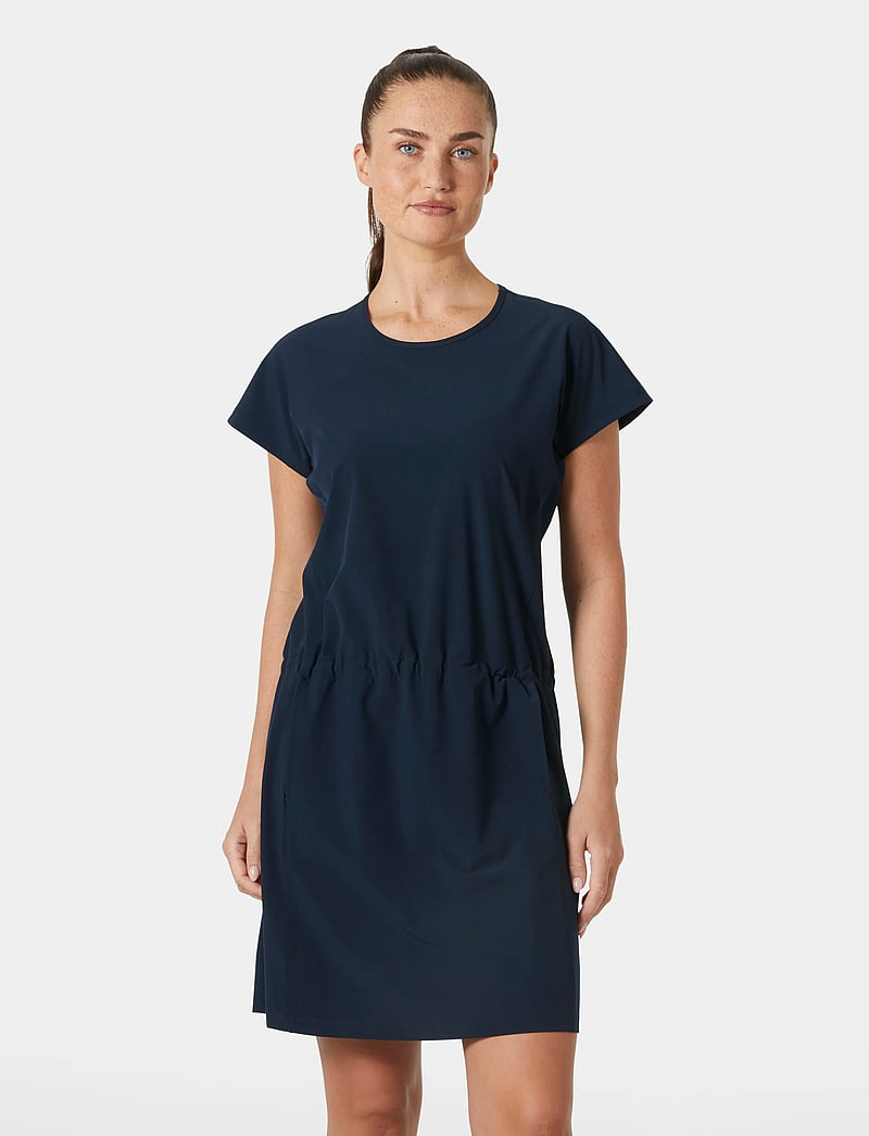 Helly Hansen - W THALIA SUMMER DRESS 2.0 - kleider & röcke - navy - 0