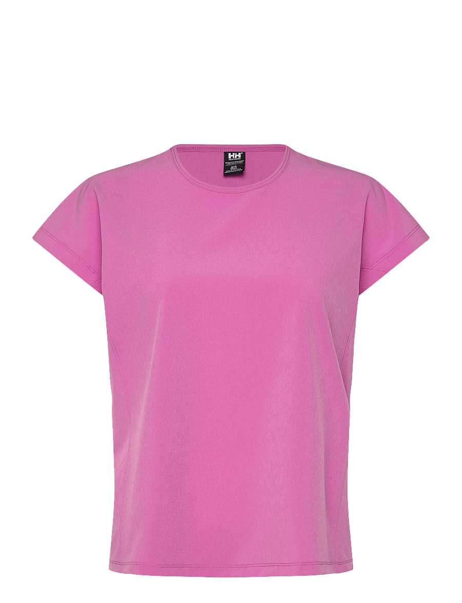 Helly Hansen - W THALIA SUMMER TOP - t-shirts - meta pink - 0
