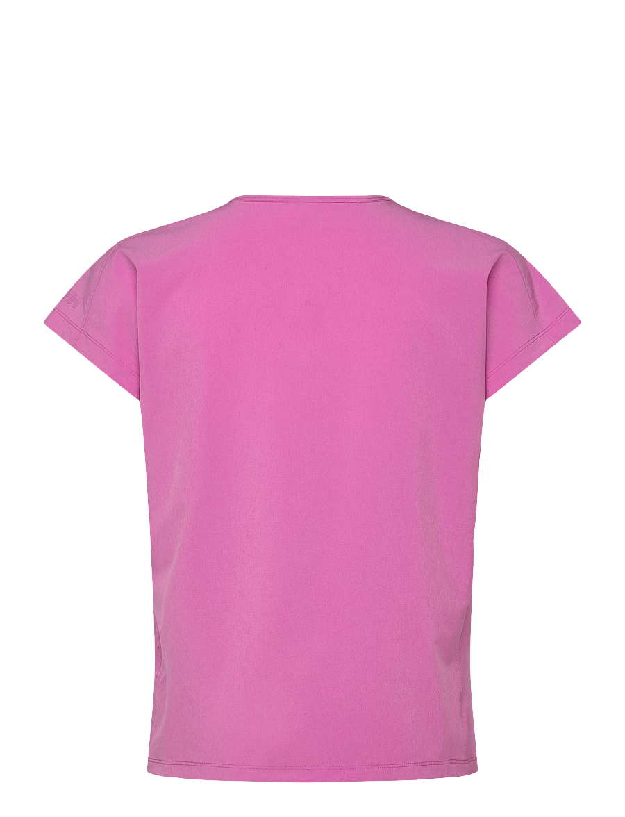 Helly Hansen - W THALIA SUMMER TOP - t-shirts - meta pink - 1