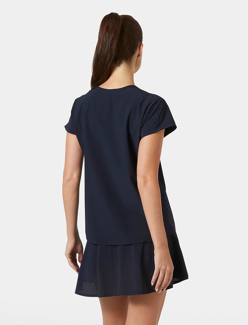 Helly Hansen - W THALIA SUMMER TOP - t-shirts - navy - 4