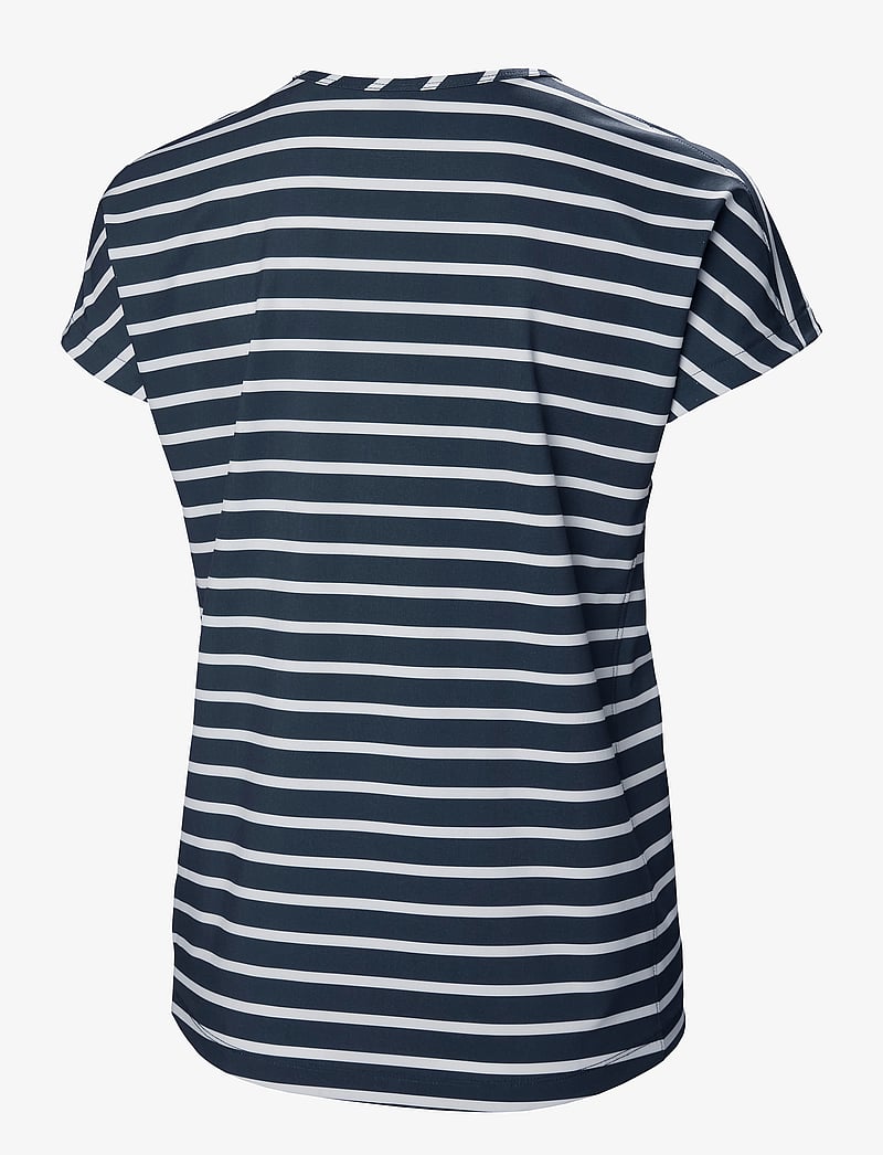 Helly Hansen - W THALIA SUMMER TOP - t-shirts - navy stripe - 2