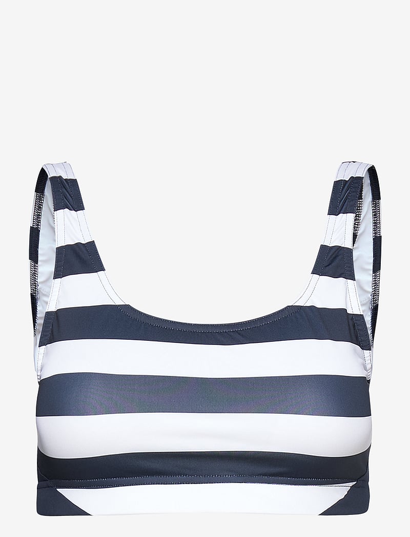 Helly Hansen - W HP BIKINI TOP - sportiga badkläder - navy stripe - 1