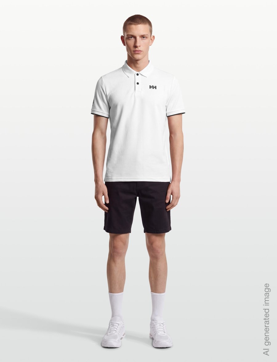 Helly Hansen - OCEAN POLO 2.0 - toppe & t-shirts - white - 0