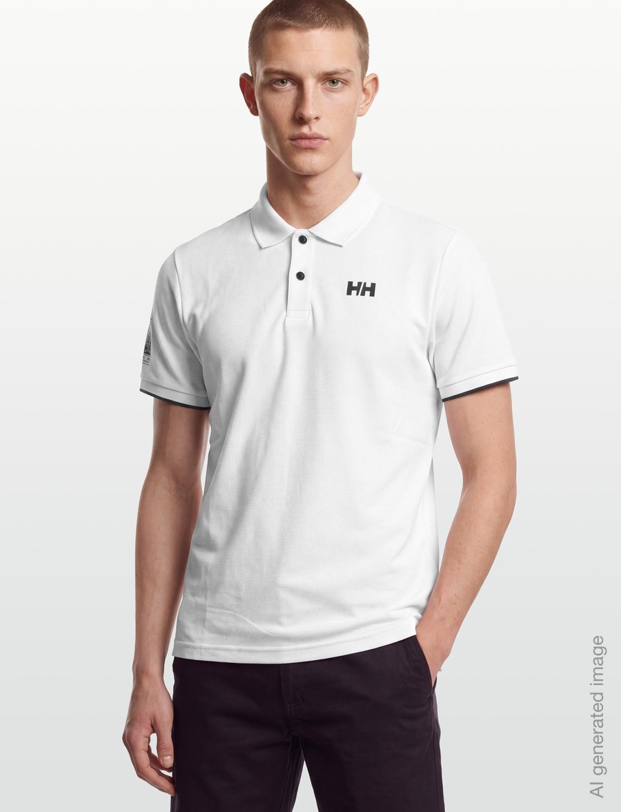 Helly Hansen - OCEAN POLO 2.0 - toppe & t-shirts - white - 3
