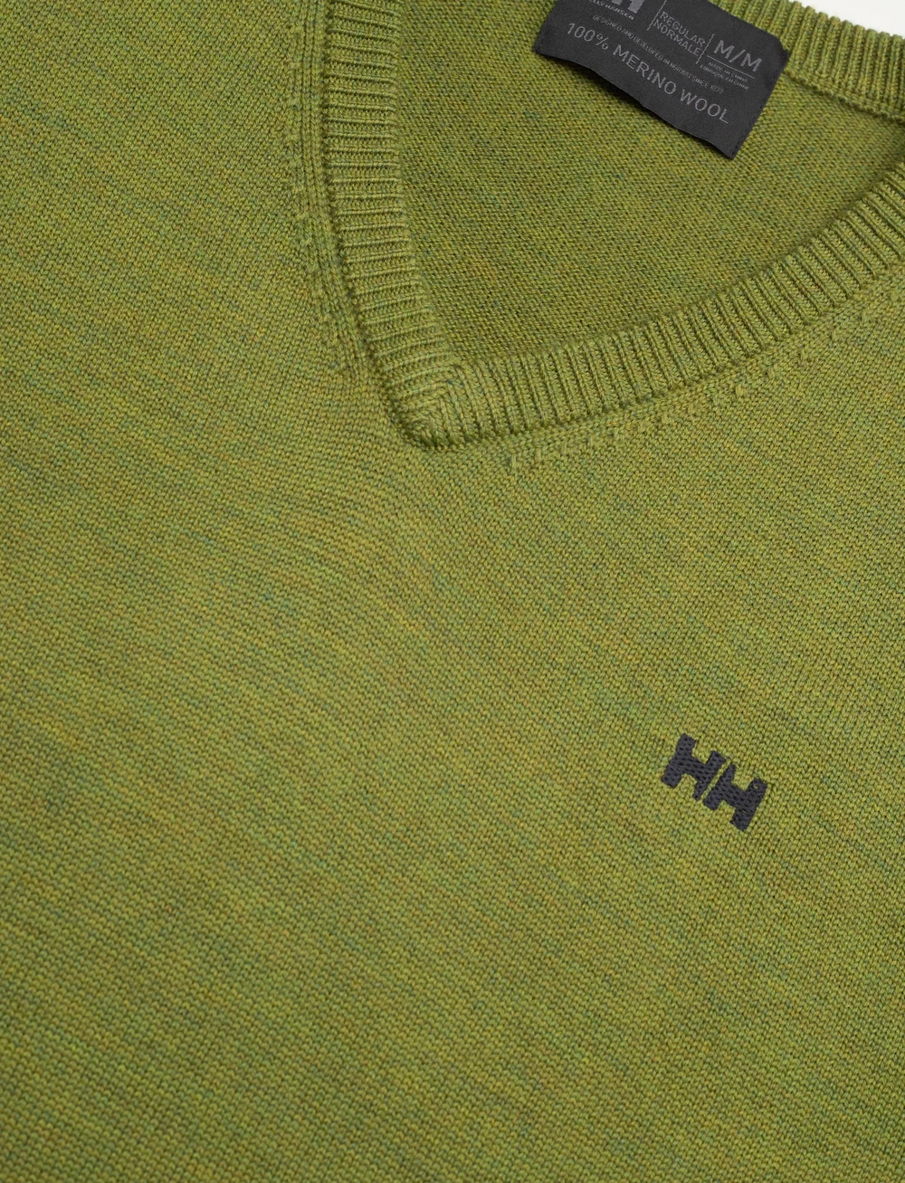 Helly Hansen - SHORE MERINO SWEATER - sweatshirts - green - 2