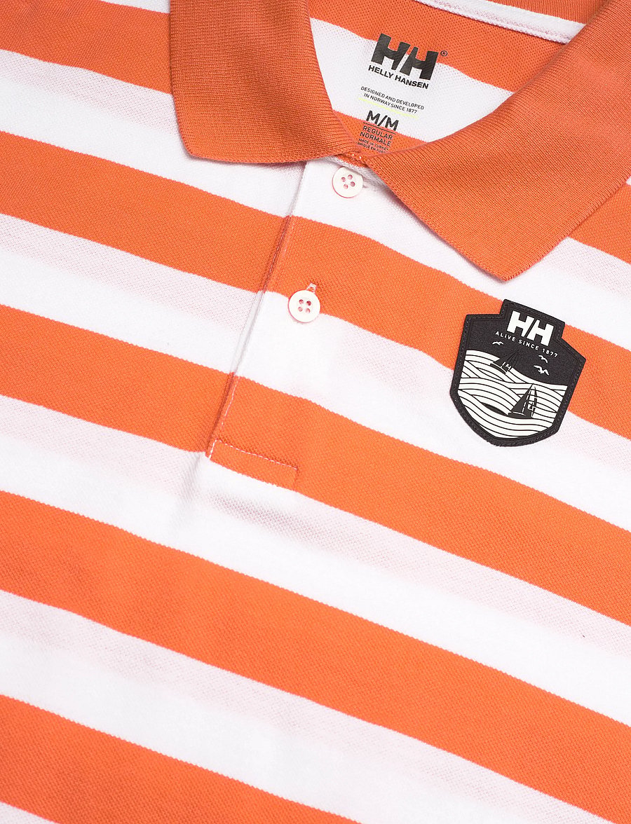 Helly Hansen - MARSTRAND POLO - alussärgid ja t-särgid - bonfire - 2