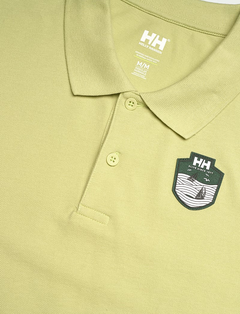 Helly Hansen - MARSTRAND POLO - oberteile & t-shirts - iced matcha - 2