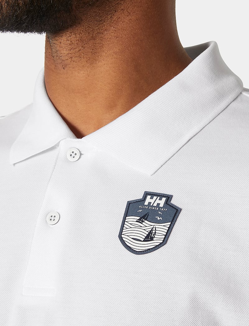 Helly Hansen - MARSTRAND POLO - oberteile & t-shirts - white - 3
