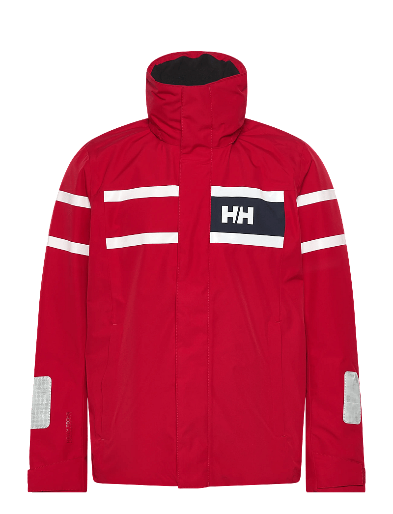 Helly Hansen - SALT INSHORE JACKET - friluftsjakker - red - 0