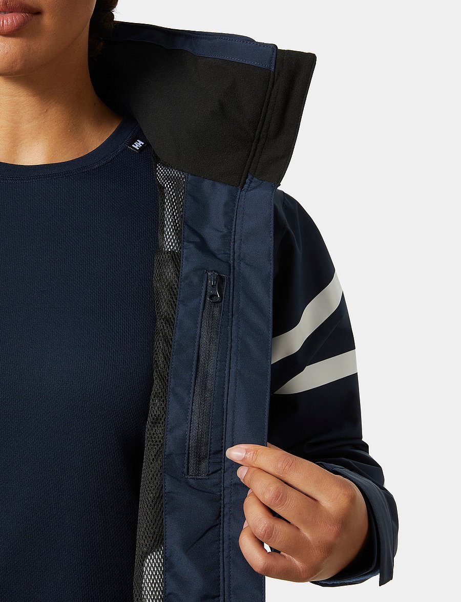 Helly Hansen - W SALT INSHORE JACKET - utejakker - navy - 5