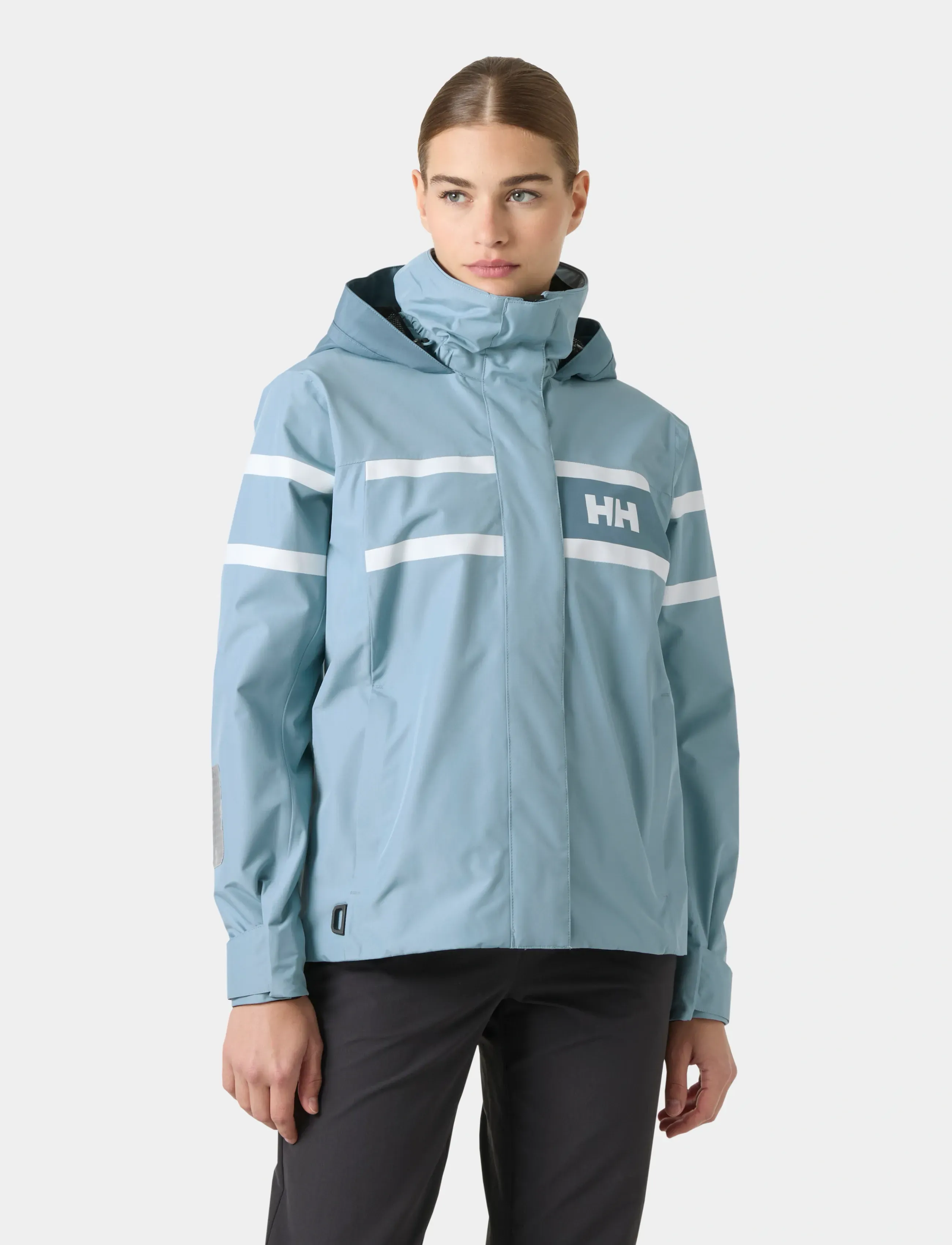 Helly Hansen W Salt Inshore Jacket, L, Blue, Sport Jackets > Sport Outdoor Jackets, Dame