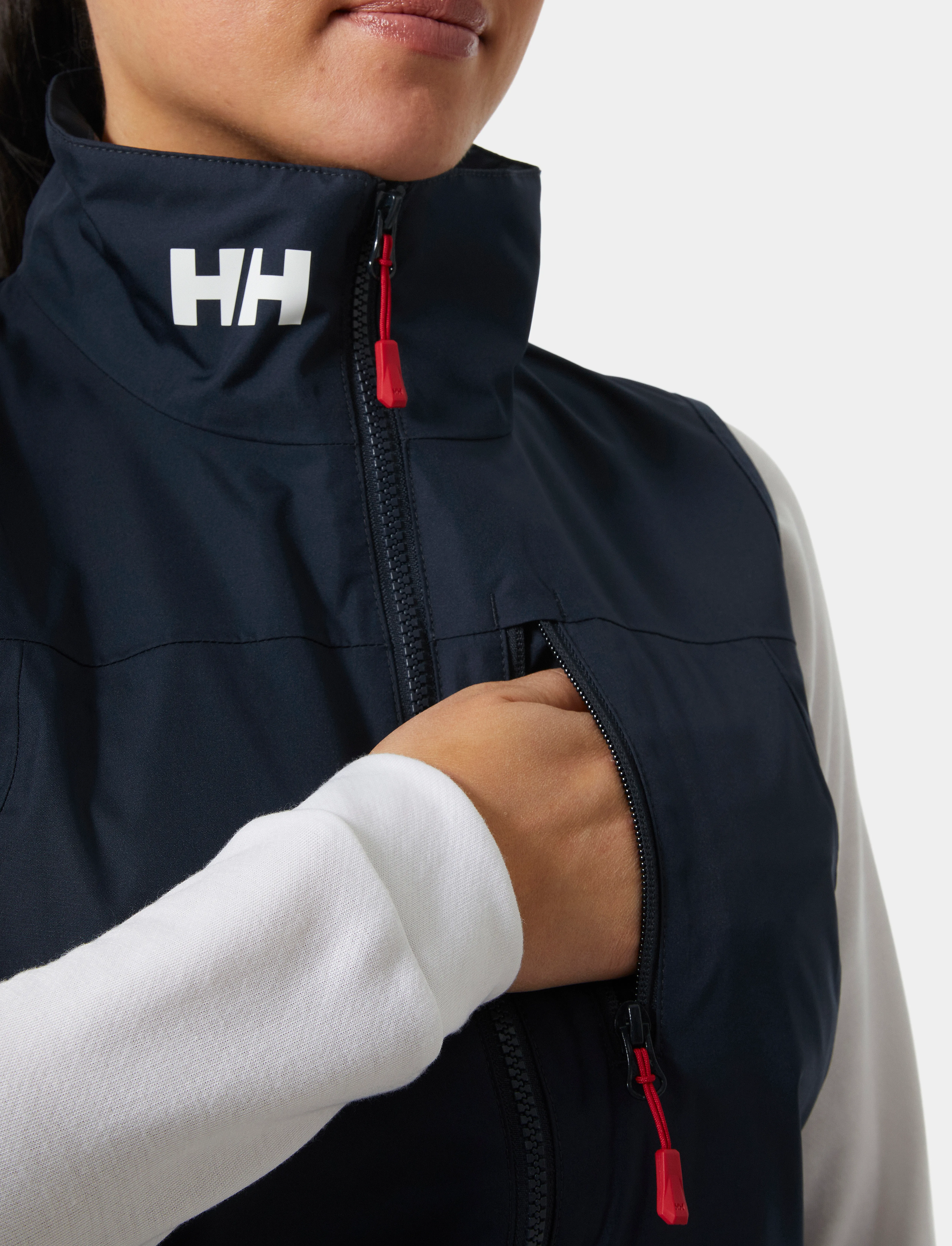 Helly Hansen - W CREW VEST 2.0 - vestid - navy - 4