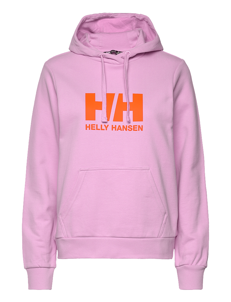 Helly Hansen - W HH LOGO HOODIE 2.0 - oberteile - cherry blos - 0