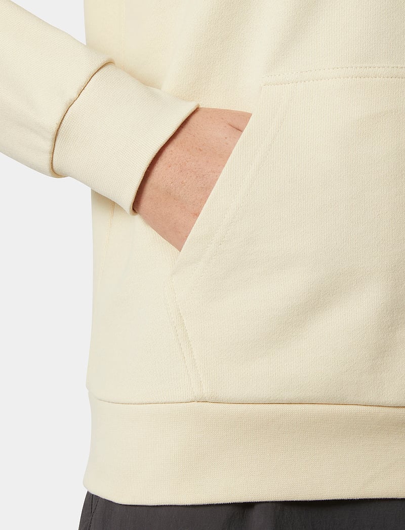 Helly Hansen - W HH LOGO HOODIE 2.0 - tops - cream - 3
