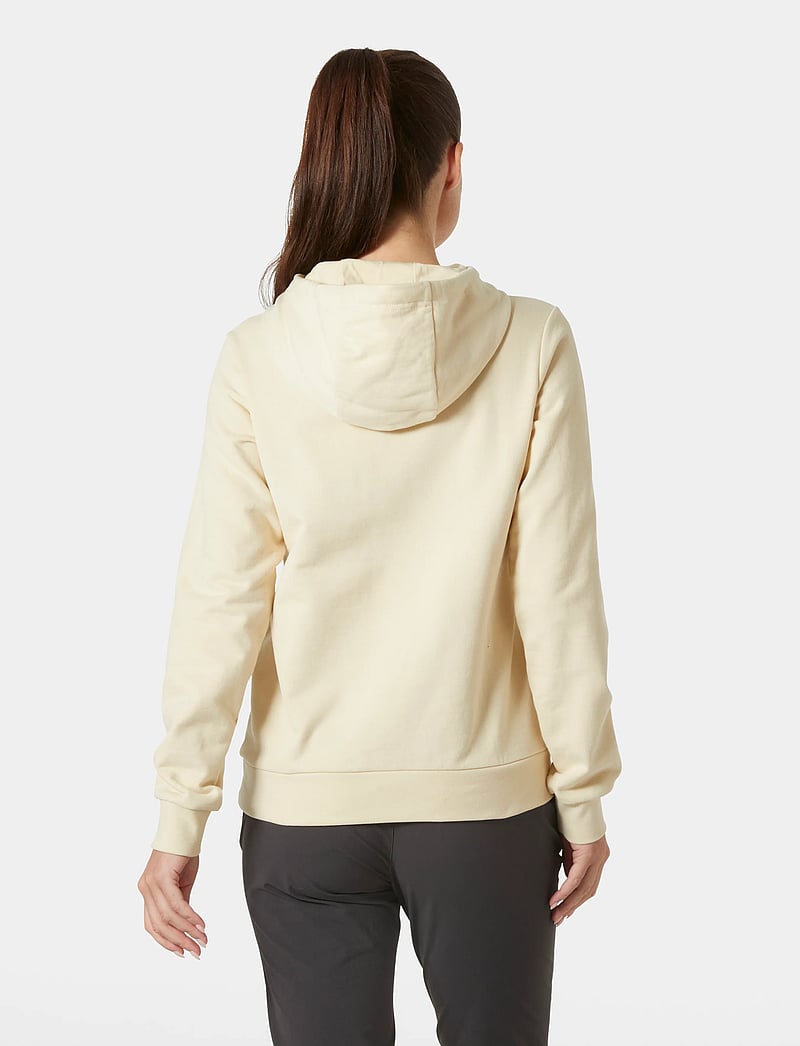 Helly Hansen - W HH LOGO HOODIE 2.0 - tops - cream - 5