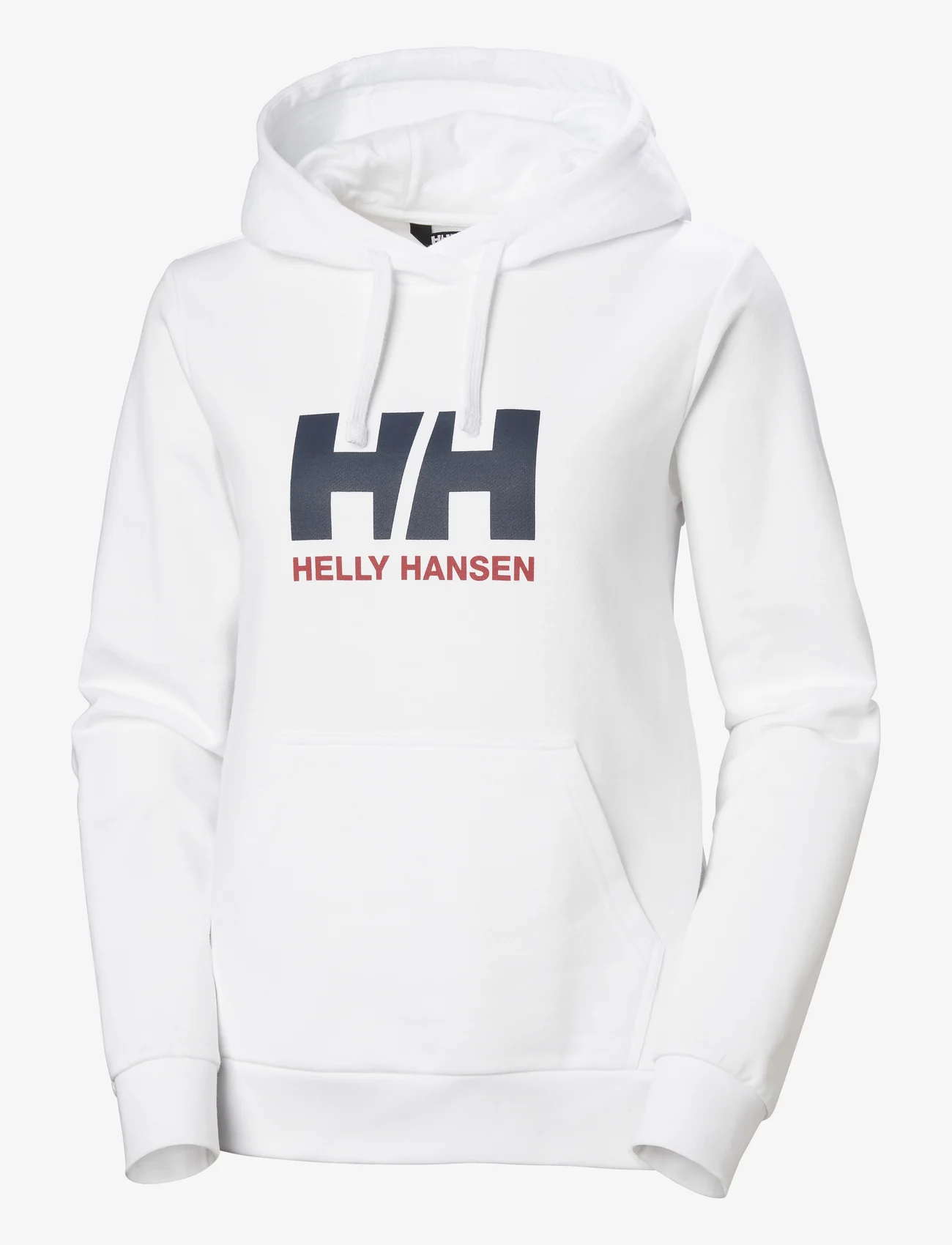 Helly Hansen - W HH LOGO HOODIE 2.0 - sweatshirts en hoodies - white - 0