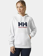 Helly Hansen - W HH LOGO HOODIE 2.0 - sweatshirts en hoodies - white - 3