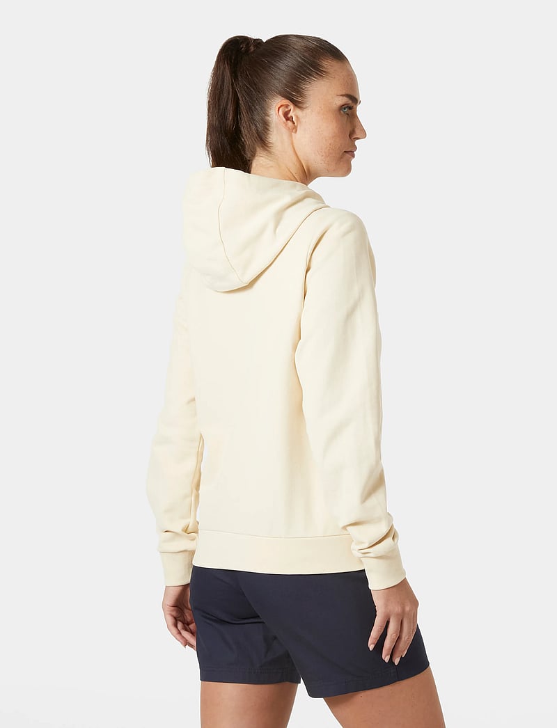 Helly Hansen - W HH LOGO FULL ZIP HOODIE 2.0 - overdele - cream - 5