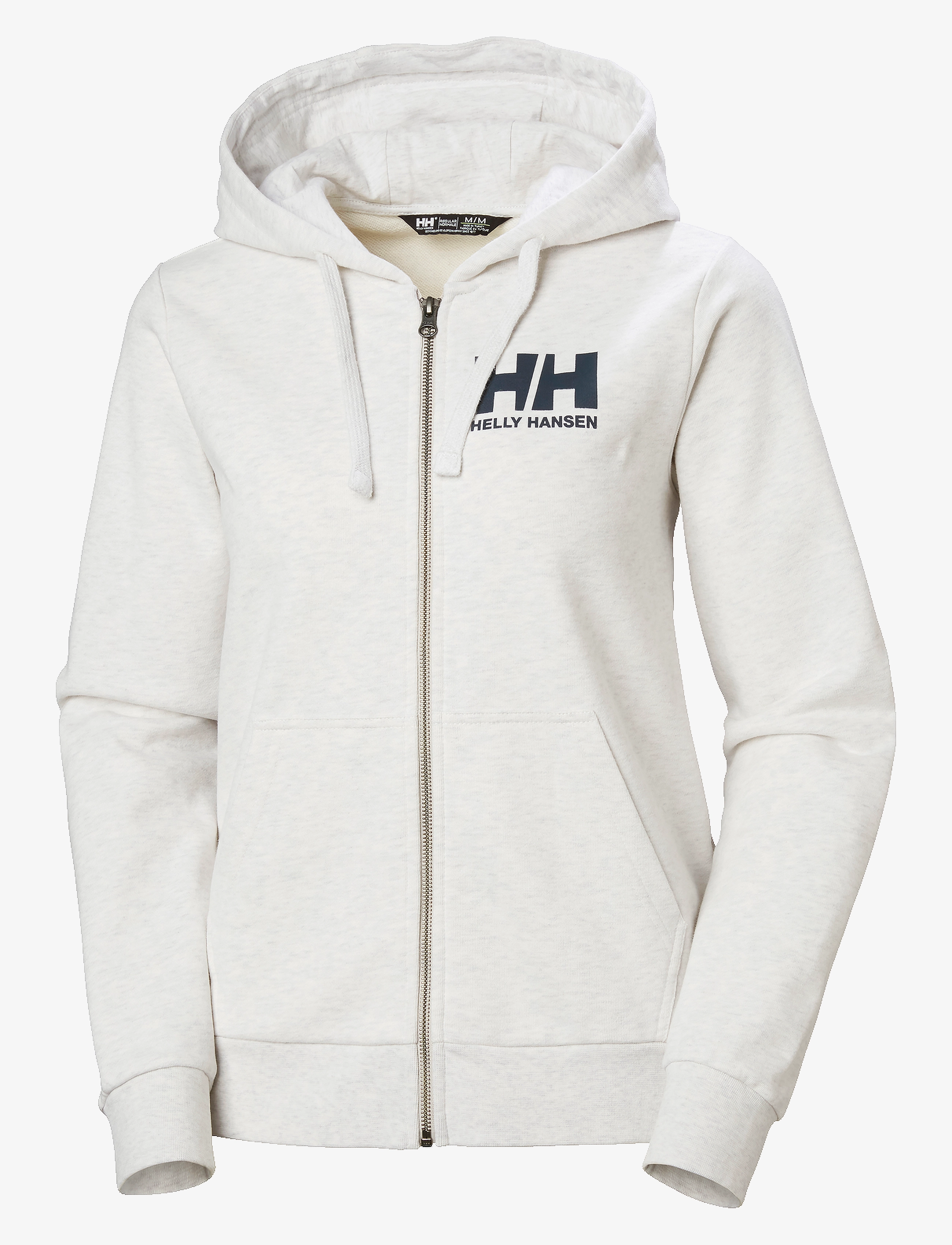 Helly Hansen - W HH LOGO FULL ZIP HOODIE 2.0 - overdele - nimbus clou - 1