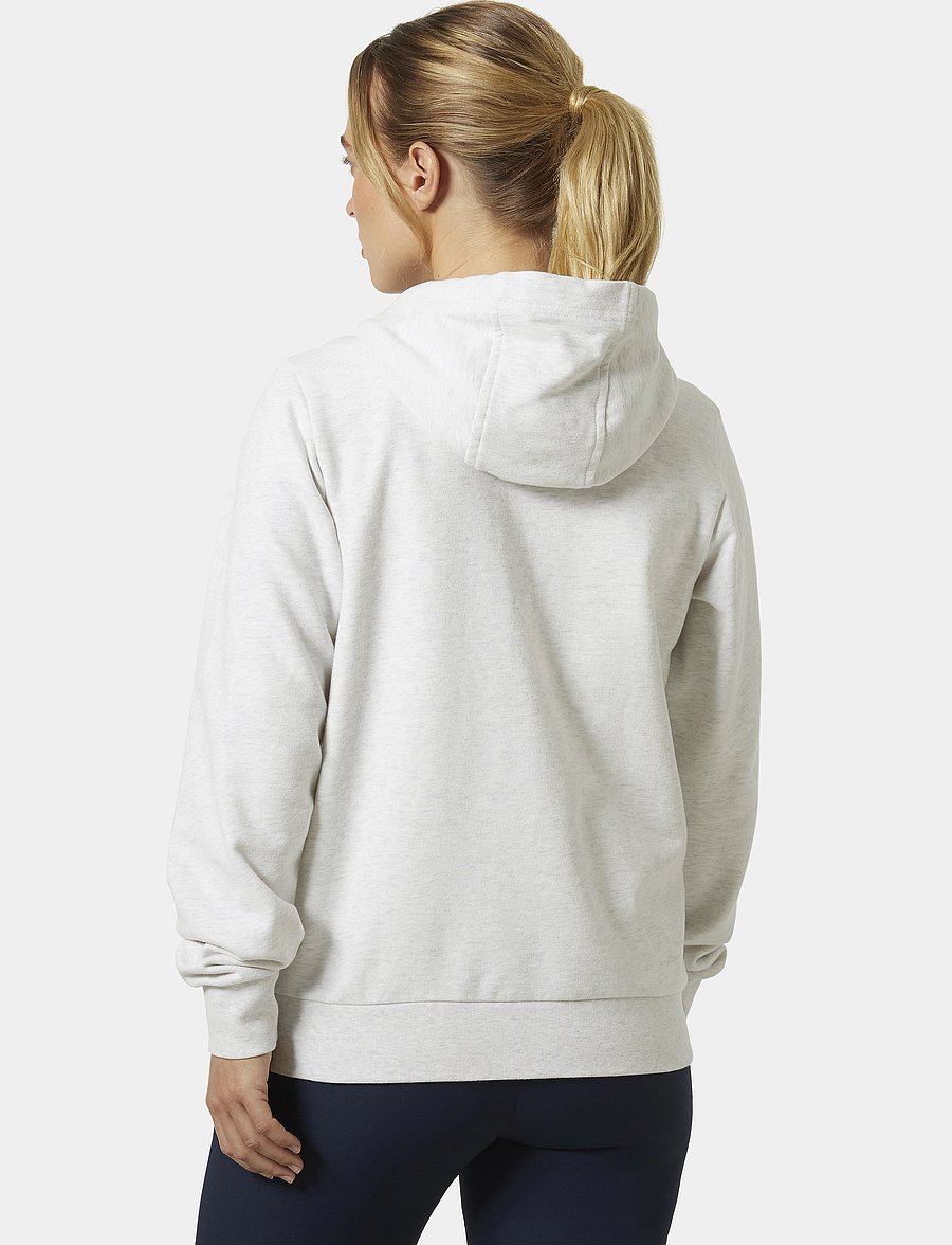 Helly Hansen - W HH LOGO FULL ZIP HOODIE 2.0 - overdele - nimbus clou - 3