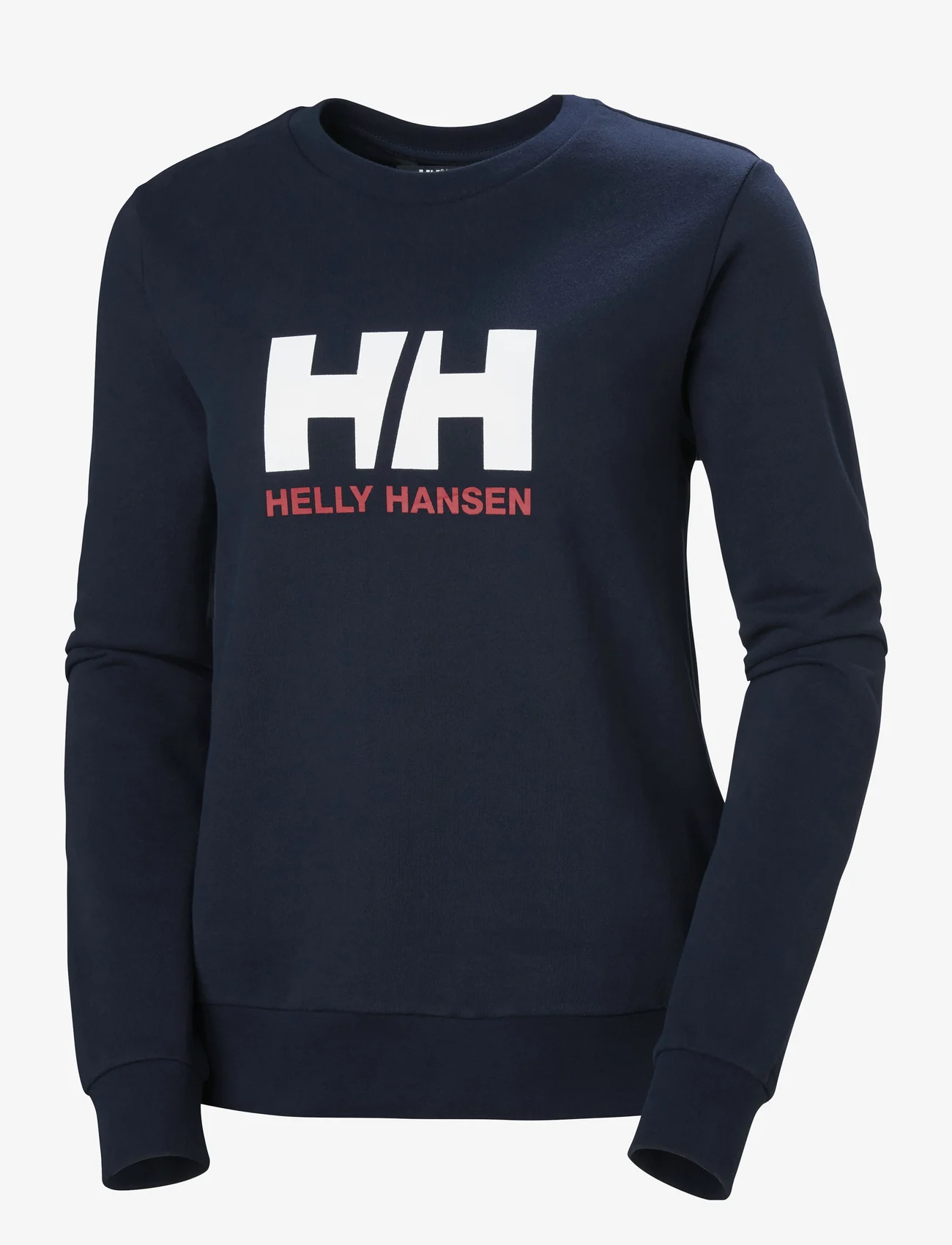 Helly Hansen - W HH LOGO CREW SWEAT 2.0 - sporta džemperi - navy - 0