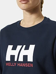 Helly Hansen - W HH LOGO CREW SWEAT 2.0 - hoodies - navy - 4