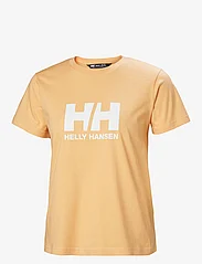 Helly Hansen - W HH LOGO T-SHIRT 2.0 - t-shirts - miami peach - 0