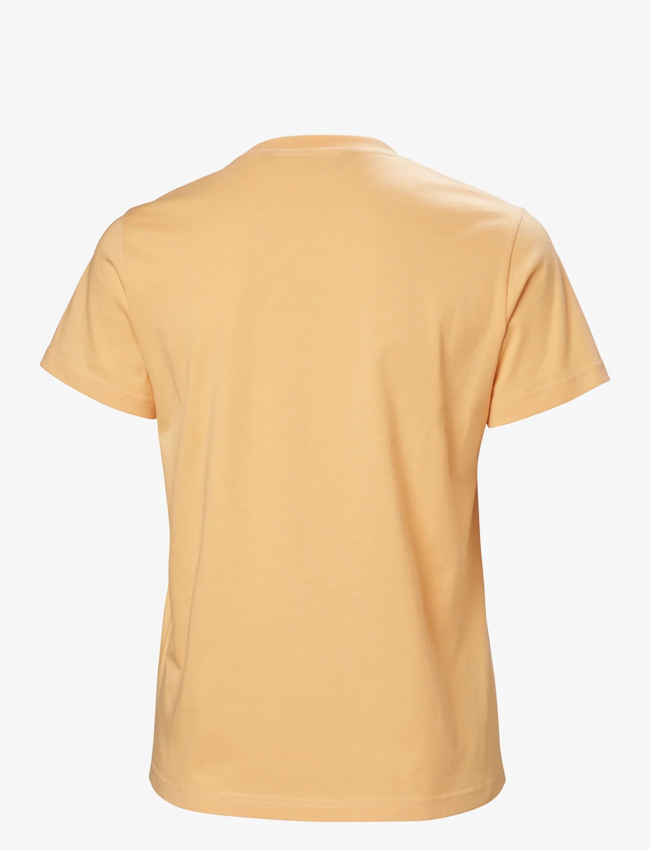 Helly Hansen - W HH LOGO T-SHIRT 2.0 - t-shirts - miami peach - 1