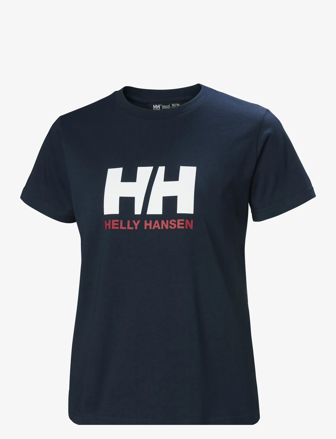 Helly Hansen - W HH LOGO T-SHIRT 2.0 - t-shirts - navy - 0