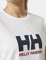 Helly Hansen - W HH LOGO T-SHIRT 2.0 - t-shirts - white - 4