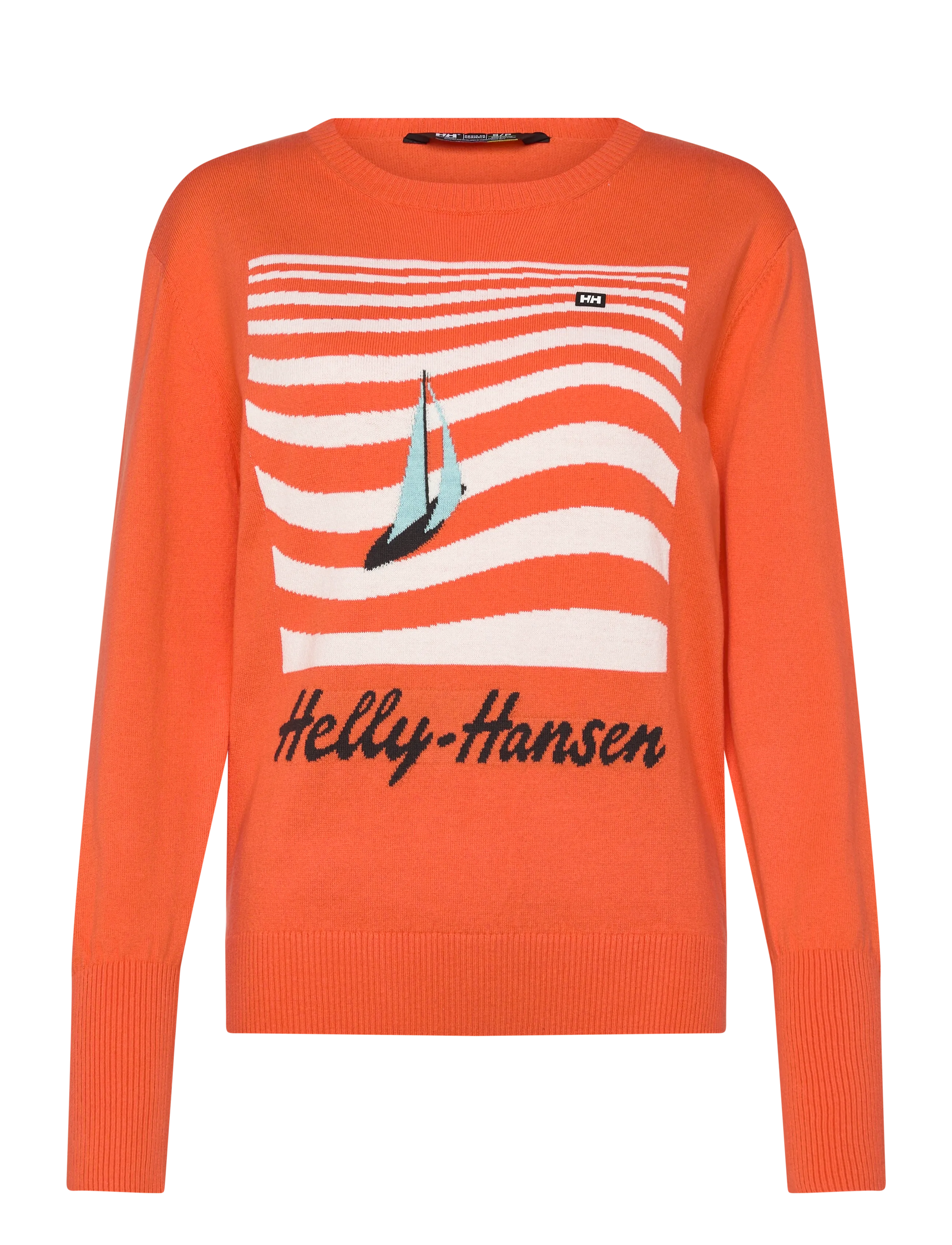 Helly Hansen W QUAYSIDE KNIT - Helly Hansen - BONFIRE / white