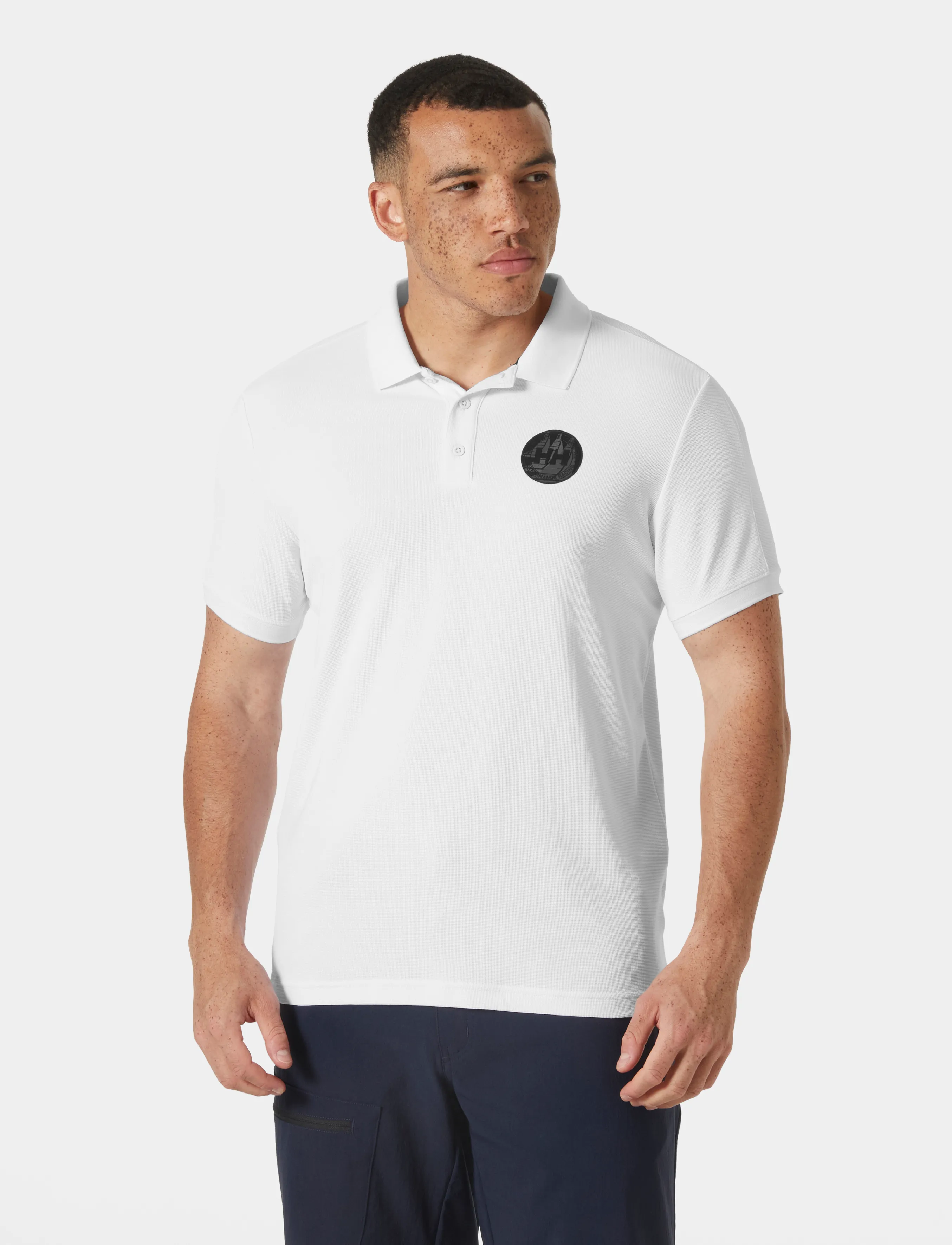 Helly Hansen Hp Race Polo 2.0, Mænd, Poloshirt, Hvid, Str: L