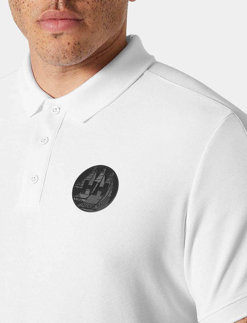 Helly Hansen - HP RACE POLO 2.0 - oberteile & t-shirts - white - 4