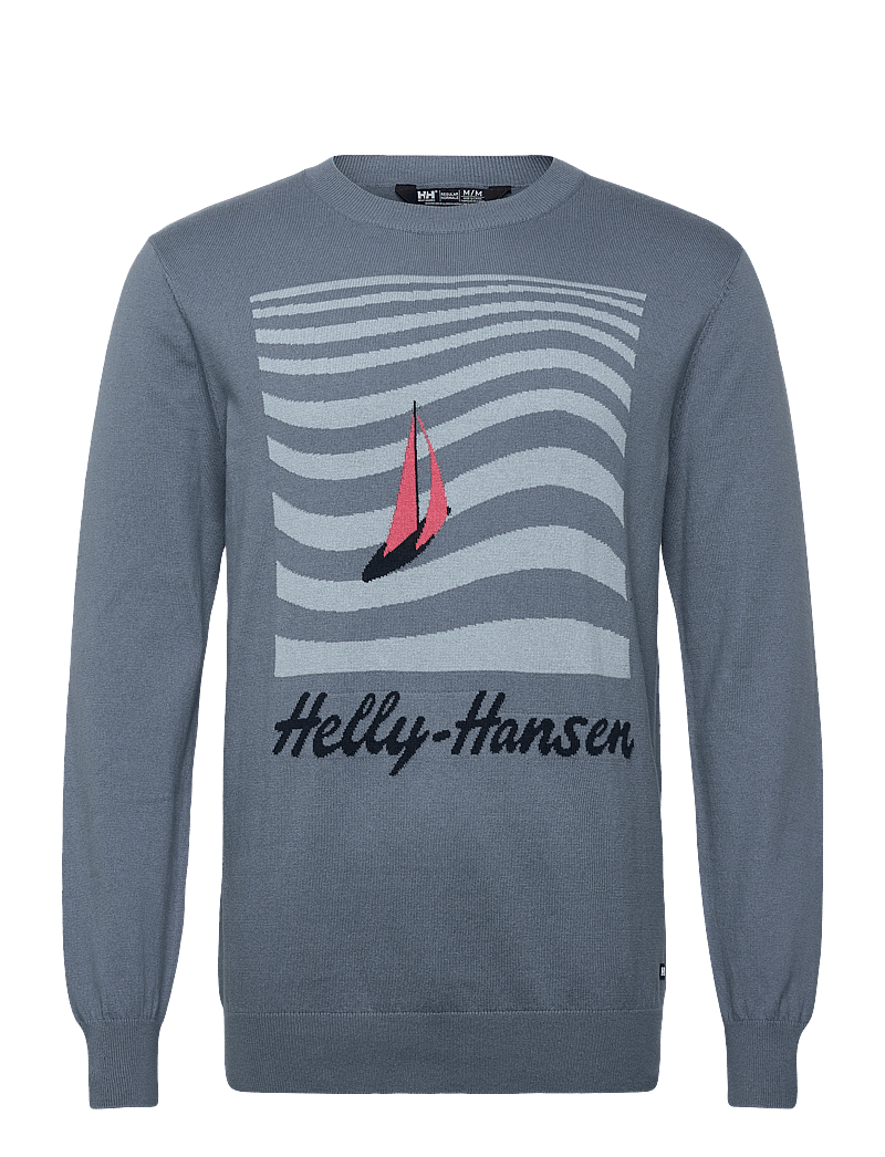 Helly Hansen - QUAYSIDE KNIT - dressipluusid - washed navy - 0