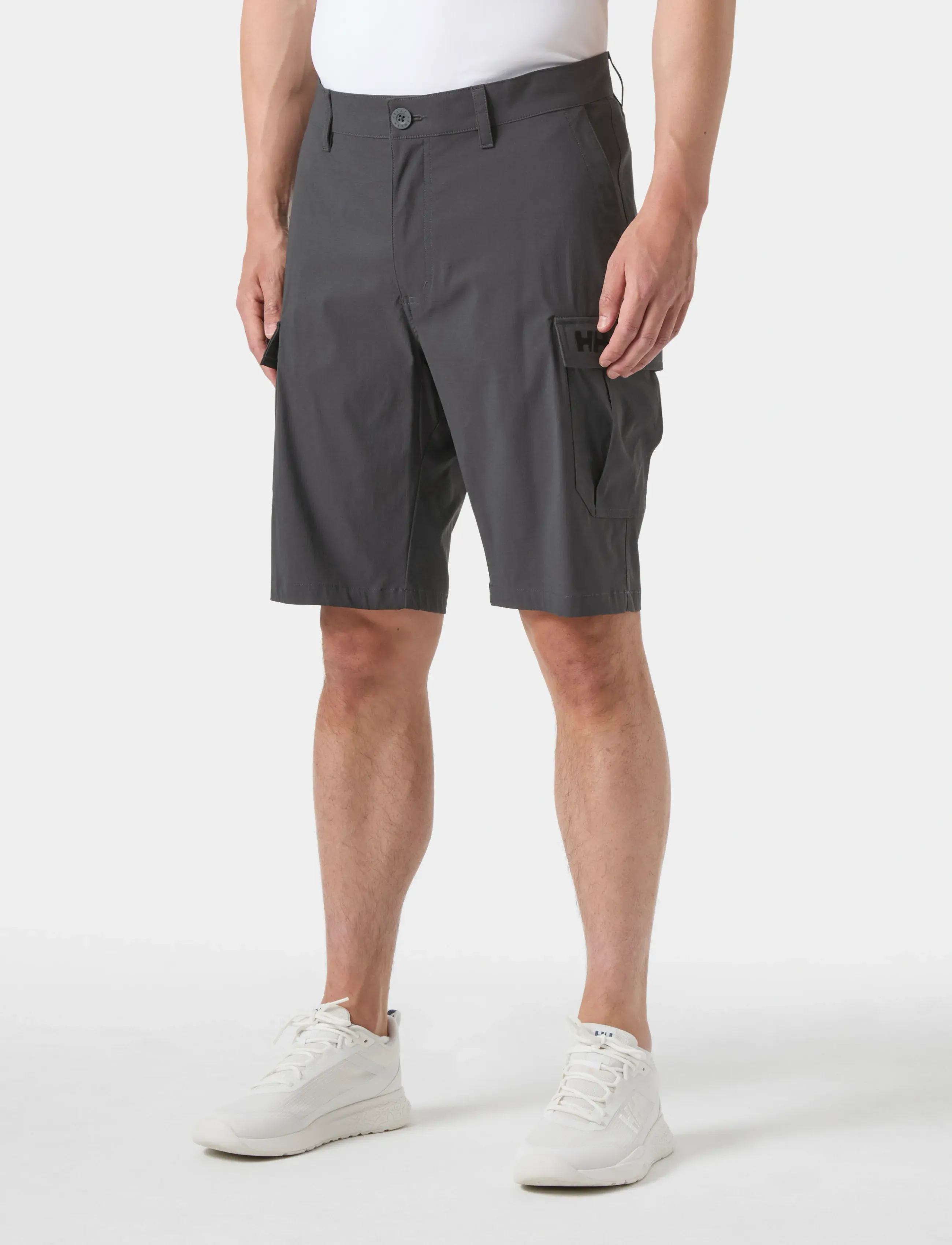Helly Hansen Hh Qd Cargo Shorts 11", Mænd, Cargo Shorts, Grå, Str: 30