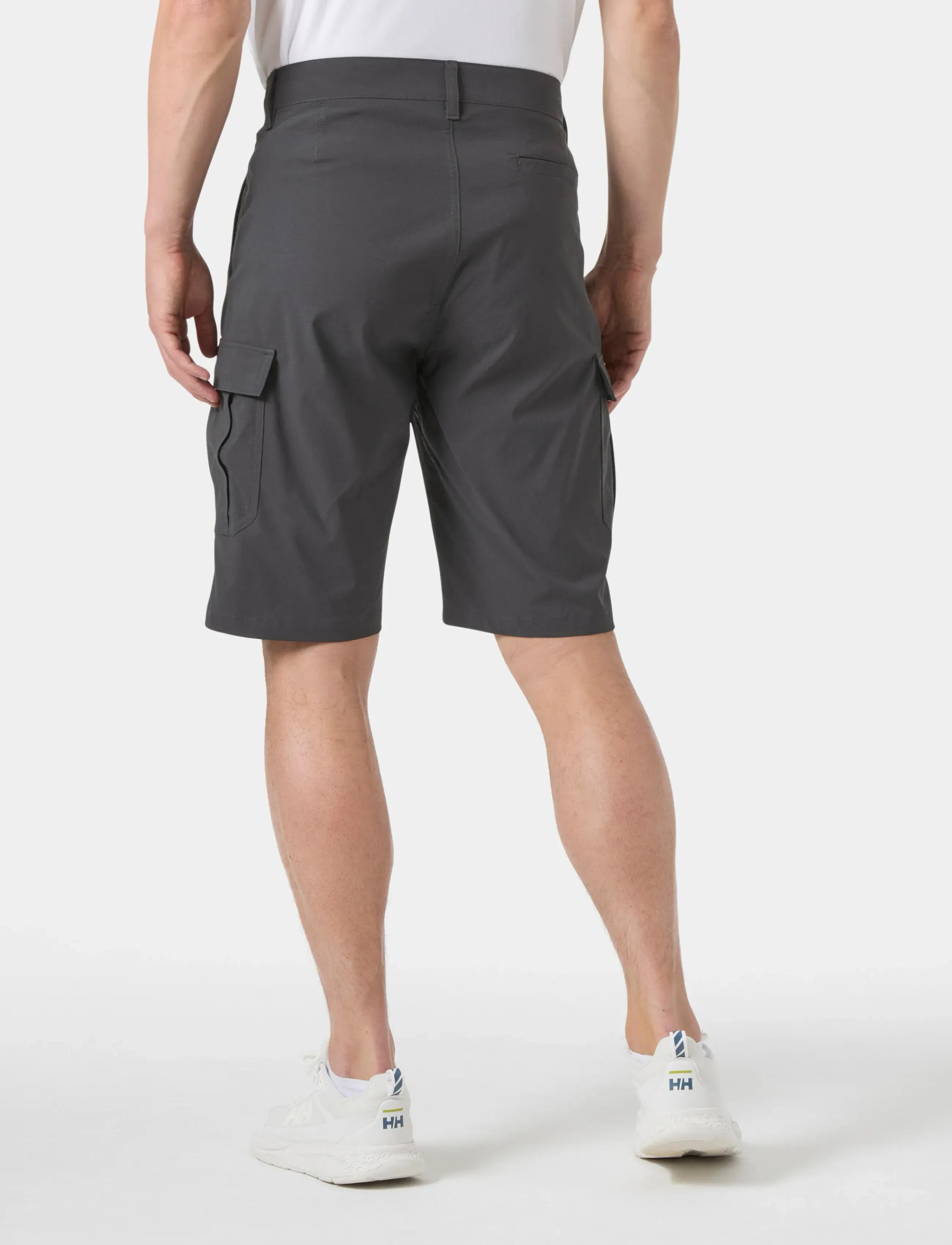 Helly Hansen - HH QD CARGO SHORTS 11" - outdoorshorts - ebony - 3
